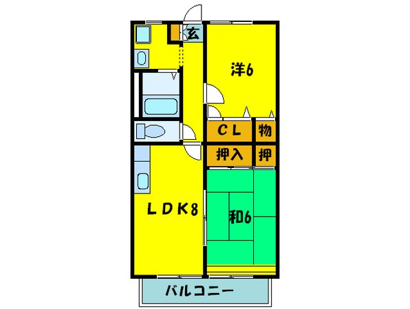 カ－サブレッサの物件間取画像